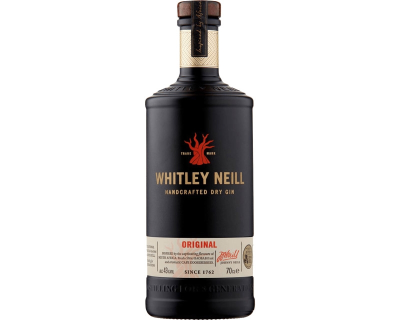 whitley neill handcrafted dry gin 70cl