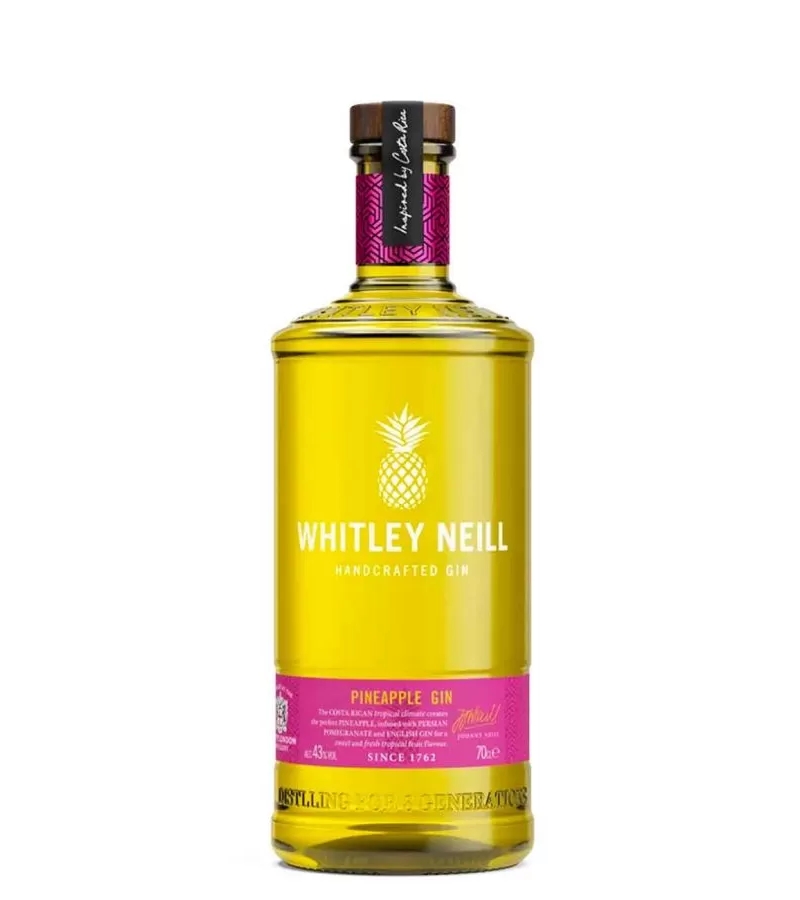 whitley neill pineapple gin 70cl