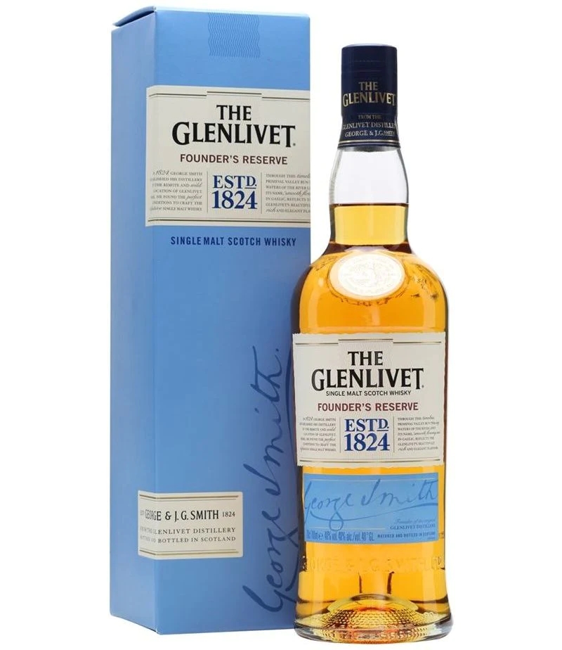 the glenlivet founder's reserve single malt whisky 70cl 