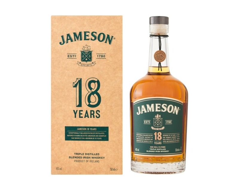 jameson 18 years limited reserve irish whiskey 70cl