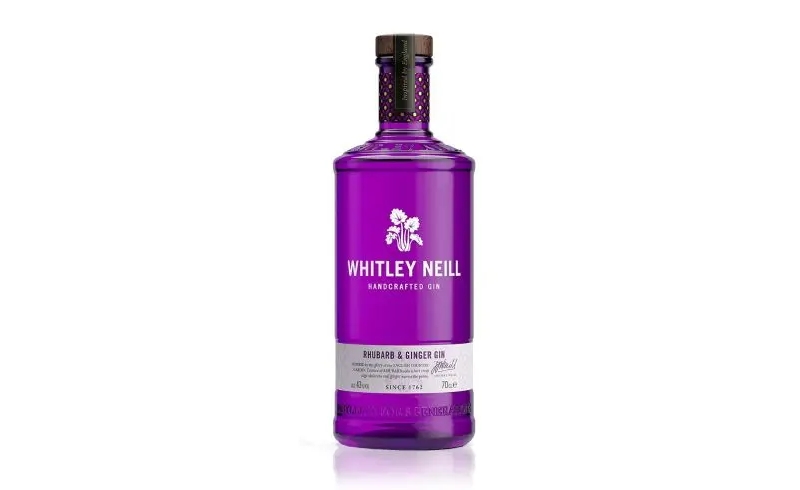 whitley neill rhubarb ginger gin 70cl