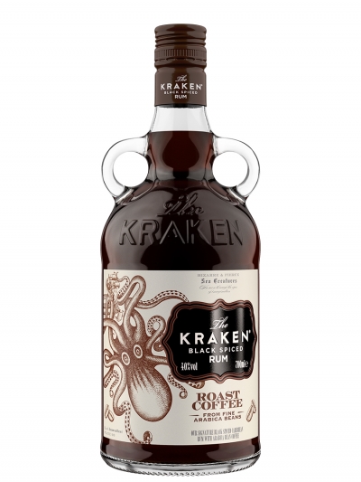 the kraken black spiced rum 10cl