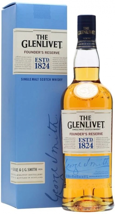 the glenlivet founder's reserve single malt whisky 70cl 