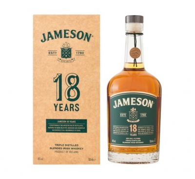 jameson 18 years limited reserve irish whiskey 70cl