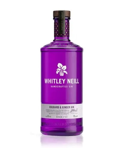 whitley neill rhubarb ginger gin 70cl